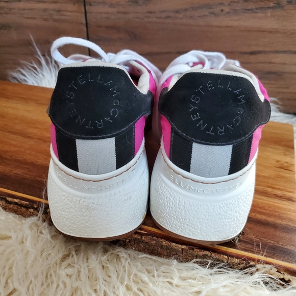 LAST CHANCE Stella McCartney Platform Nylon Sneakers - Picture 5 of 5